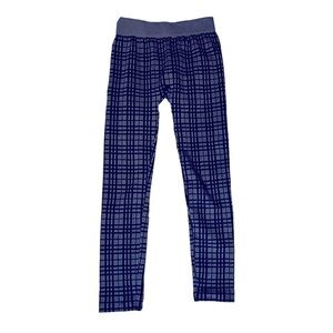 JESSICA Simpson Plaid Pattern Grey Leggings Size Small